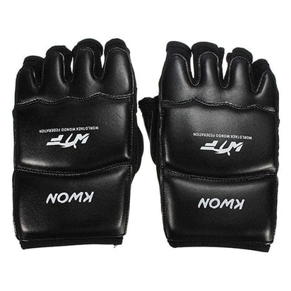 New Leather Half Finger Kids Children Karate Boxing Gloves - The Little Big Store
