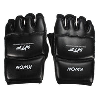New Leather Half Finger Kids Children Karate Boxing Gloves - The Little Big Store
