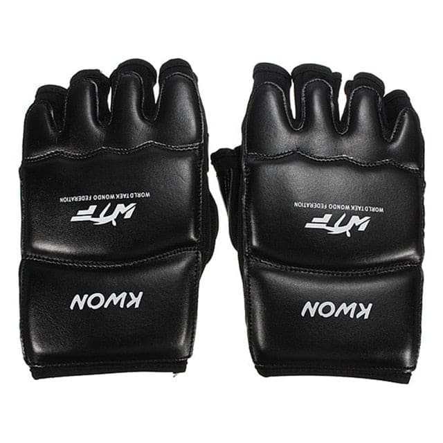 New Leather Half Finger Kids Children Karate Boxing Gloves - The Little Big Store