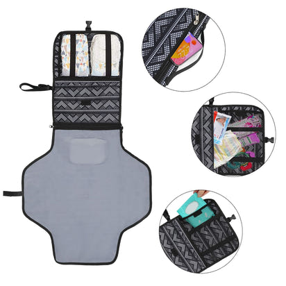 Newborns Foldable Waterproof Changing Pad Diaper Baby Diaper Cover Mat - The Little Big Store