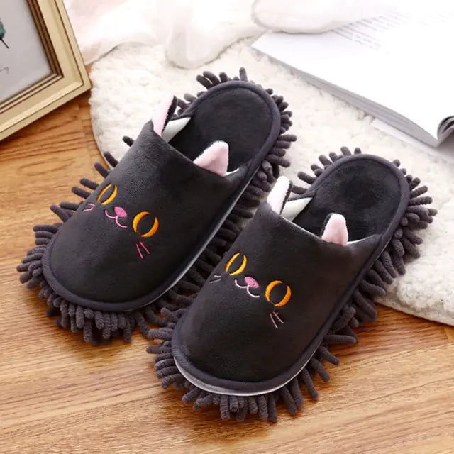 Washable Dust Mop Slipper Shoes - The Little Big Store