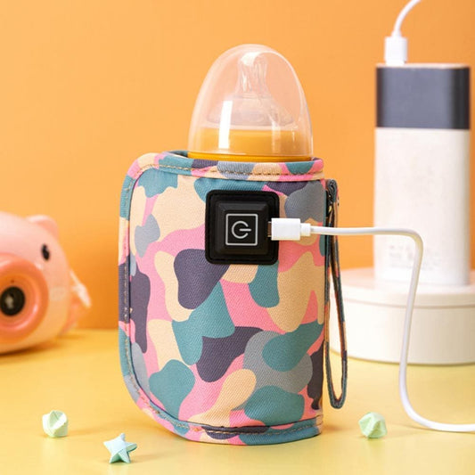 On-the-Go Warmth: Bottle Thermal Warmer Bag for Baby's Comfort - The Little Big Store