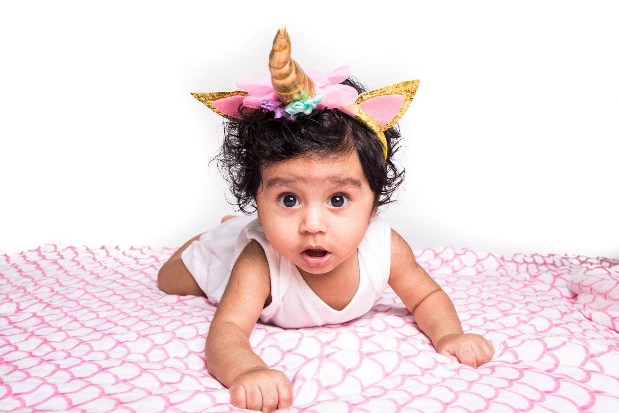 ORGANIC SWADDLE - PINK RAINBOW - The Little Big Store