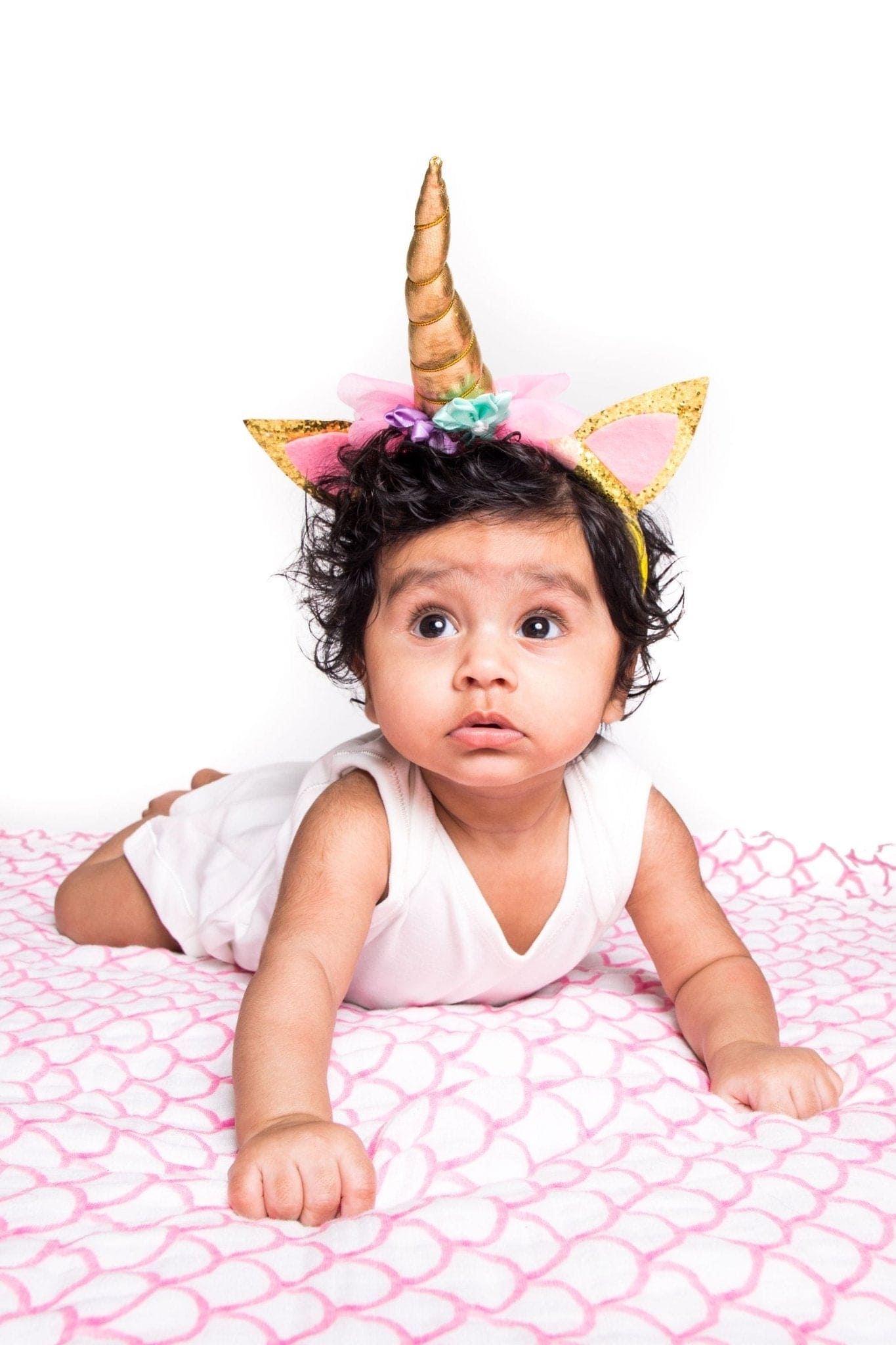 ORGANIC SWADDLE - PINK RAINBOW - The Little Big Store