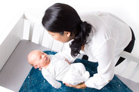 ORGANIC SWADDLE SET - FLY ME TO THE MOON (Starry Night + Hot Air - The Little Big Store