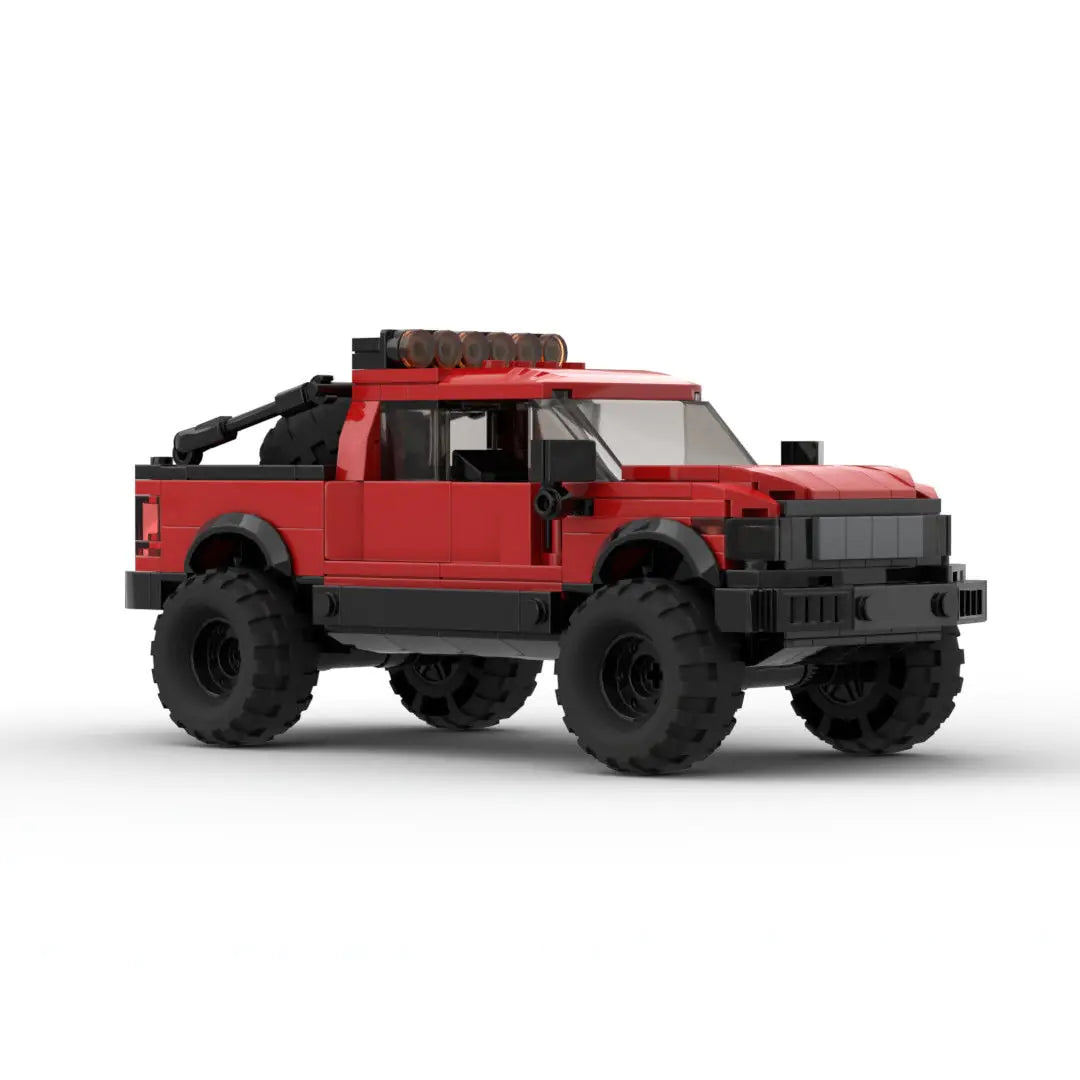 Technical Ford Raptors F-150 Pickup Truck Car Building Blocks - The Little Big Store