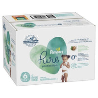 Pampers Pure Protection Natural Diapers Size 6, 42 Count - The Little Big Store