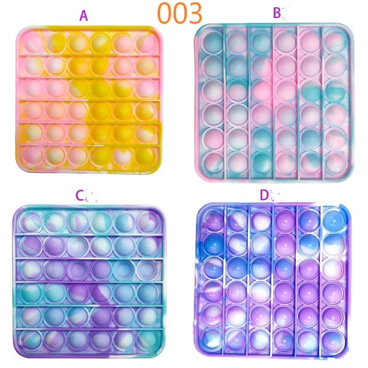 Pop it fidget toys Game For Adult Kid Push Bubble Fidget Sensory Toy - The Little Big Store