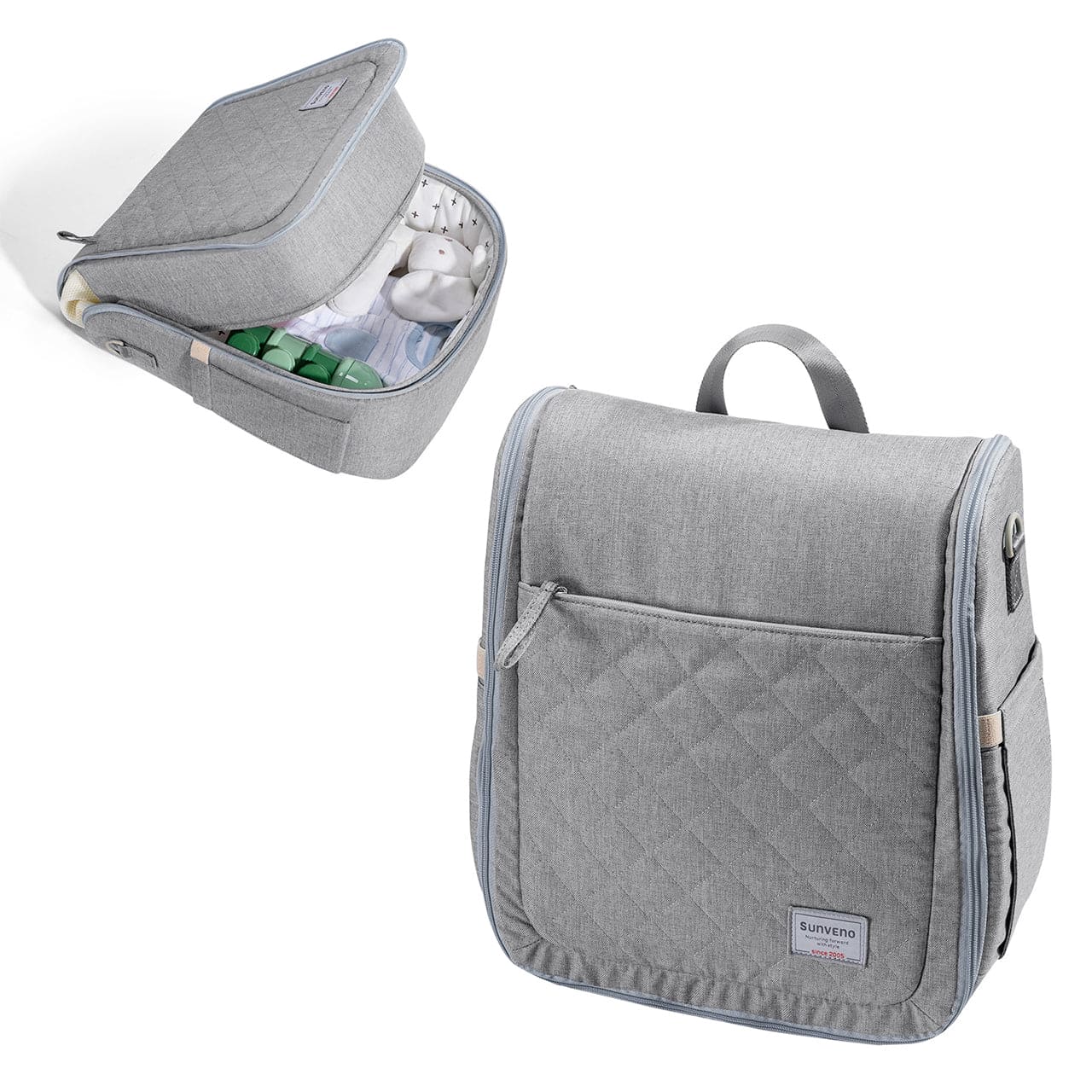 Portable Baby Diaper Bag Backpack with Changing Pad - The Little Big Store