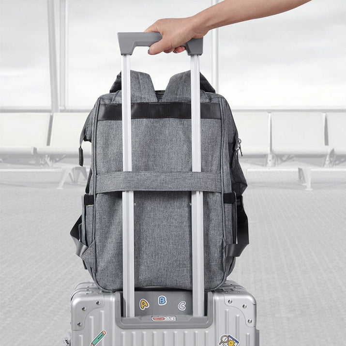 Primary Core Pocket Open Wide Diaper Backpack - The Little Big Store