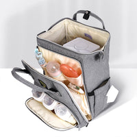 Primary Core Pocket Open Wide Diaper Backpack - The Little Big Store