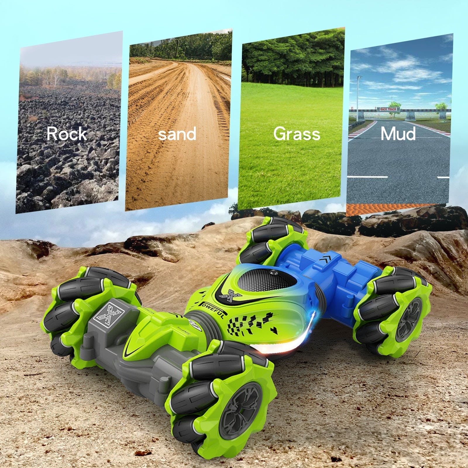 Race to the Future: Newest 4WD Toy Car - The Little Big Store