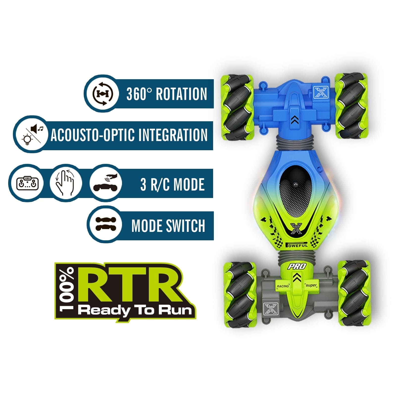 Race to the Future: Newest 4WD Toy Car - The Little Big Store