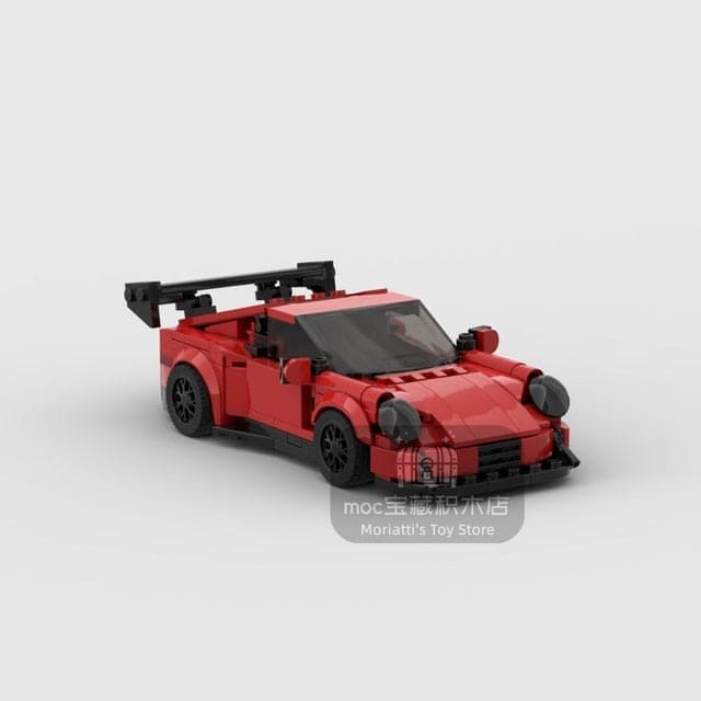 TurboBricks™: Racing Sports Vehicle Building Blocks - The Little Big Store