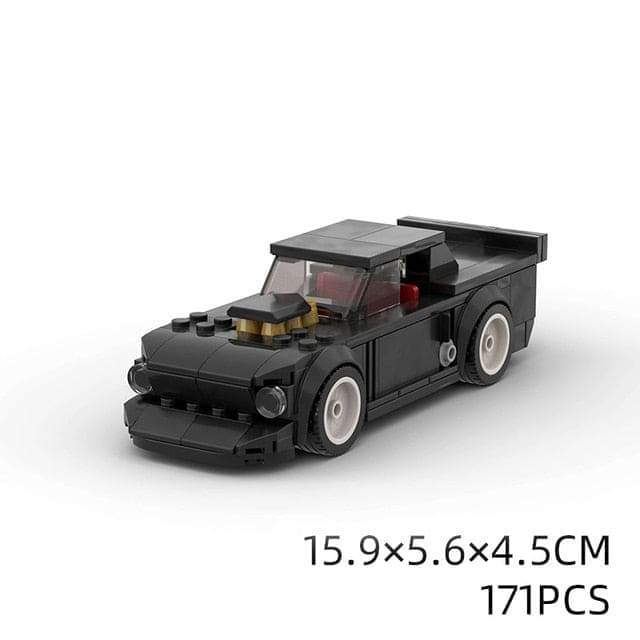 🏎️ Rev Up the Fun: Model Sport Brick Building Block Car Toy 🚀 - The Little Big Store