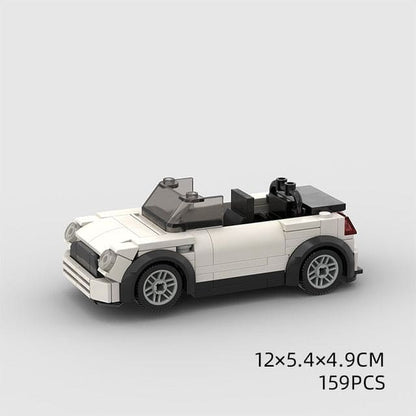 🏎️ Rev Up the Fun: Model Sport Brick Building Block Car Toy 🚀 - The Little Big Store