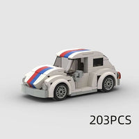 Rev Up the Fun: Model Sport Brick Building Block Car Toy - The Little Big Store