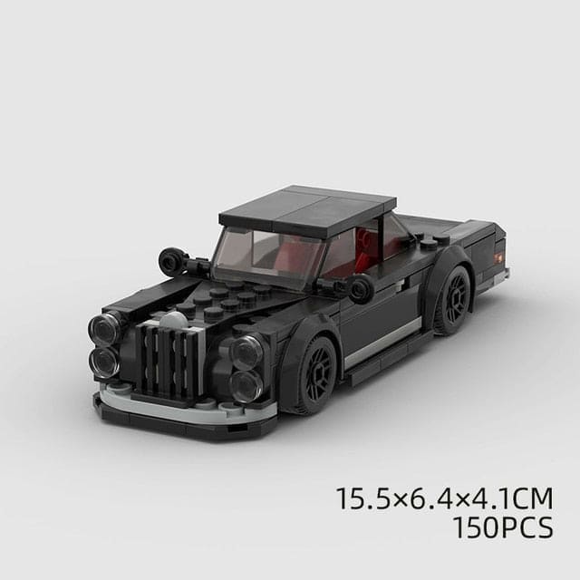 🏎️ Rev Up the Fun: Model Sport Brick Building Block Car Toy 🚀 - The Little Big Store