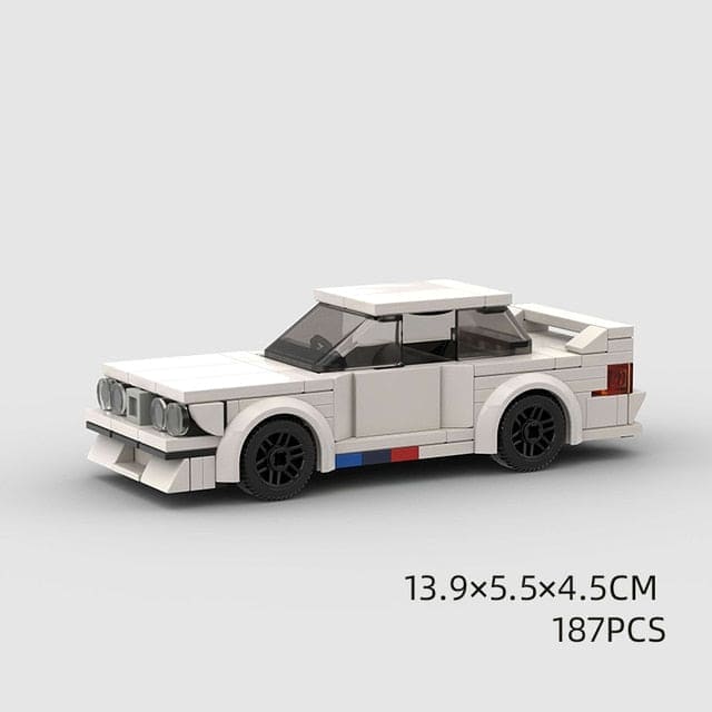 🏎️ Rev Up the Fun: Model Sport Brick Building Block Car Toy 🚀 - The Little Big Store