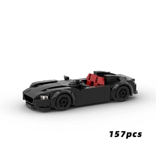 🏎️ Rev Up the Fun: Model Sport Brick Building Block Car Toy 🚀 - The Little Big Store