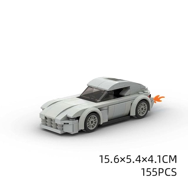 🏎️ Rev Up the Fun: Model Sport Brick Building Block Car Toy 🚀 - The Little Big Store