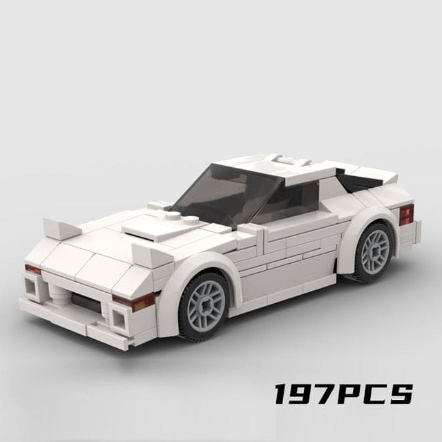 🏎️ Rev Up the Fun: Model Sport Brick Building Block Car Toy 🚀 - The Little Big Store