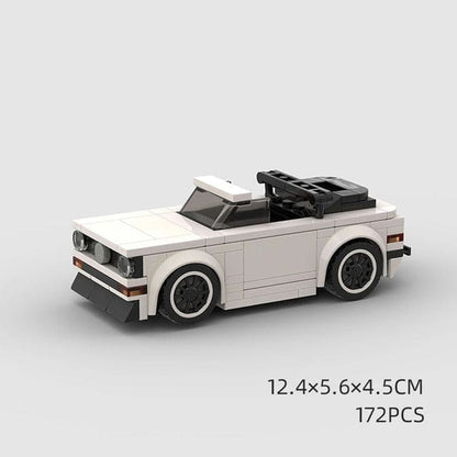 🏎️ Rev Up the Fun: Model Sport Brick Building Block Car Toy 🚀 - The Little Big Store