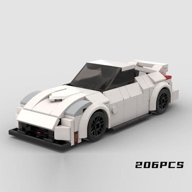 🏎️ Rev Up the Fun: Model Sport Brick Building Block Car Toy 🚀 - The Little Big Store