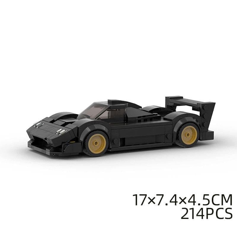 🏎️ Rev Up the Fun: Model Sport Brick Building Block Car Toy 🚀 - The Little Big Store