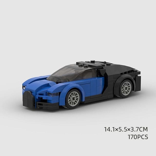 🏎️ Rev Up the Fun: Model Sport Brick Building Block Car Toy 🚀 - The Little Big Store