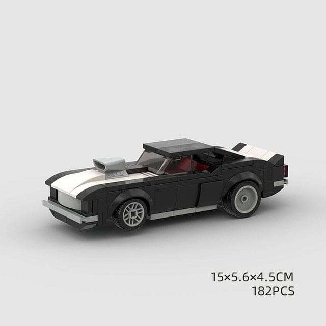 🏎️ Rev Up the Fun: Model Sport Brick Building Block Car Toy 🚀 - The Little Big Store