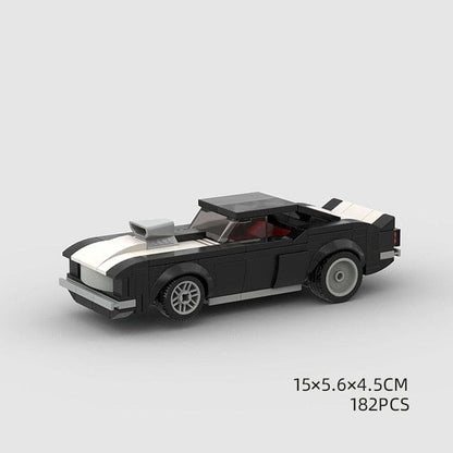 🏎️ Rev Up the Fun: Model Sport Brick Building Block Car Toy 🚀 - The Little Big Store