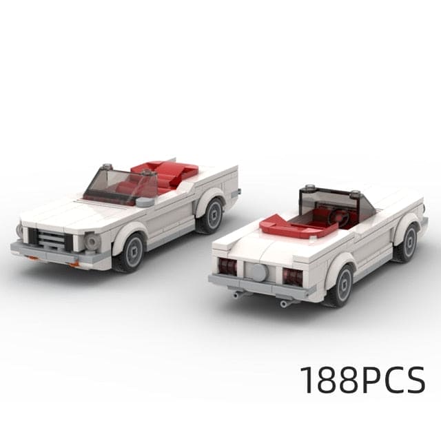 🏎️ Rev Up the Fun: Model Sport Brick Building Block Car Toy 🚀 - The Little Big Store