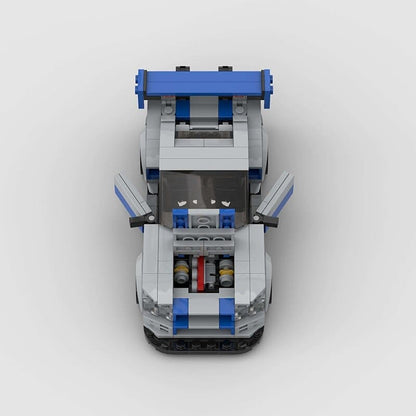 Rev Up Your Creativity: F1 Technique Racing Car Bricks Toy - The Little Big Store