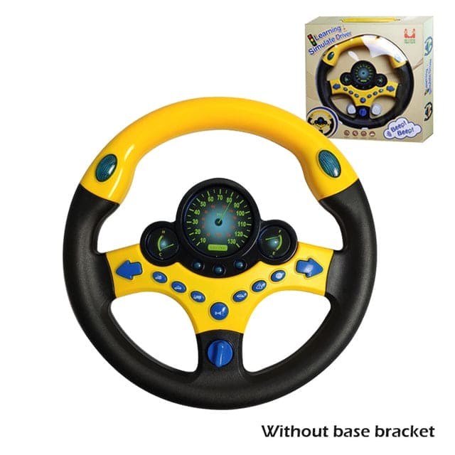 Revved Up Fun: Simulation Steering Wheel Toy