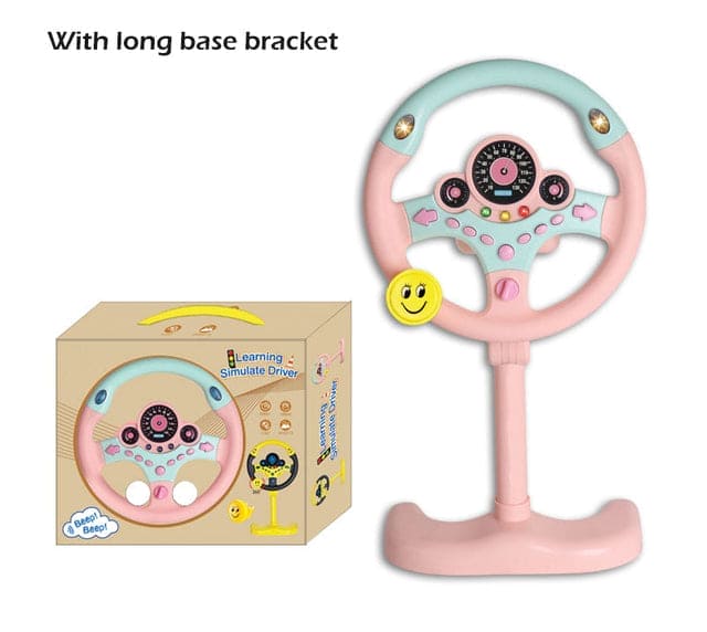 Revved Up Fun: Simulation Steering Wheel Toy