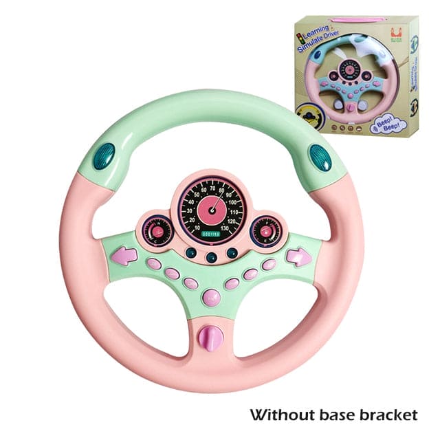 Revved Up Fun: Simulation Steering Wheel Toy