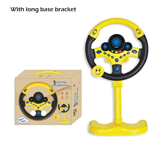 Revved Up Fun: Simulation Steering Wheel Toy