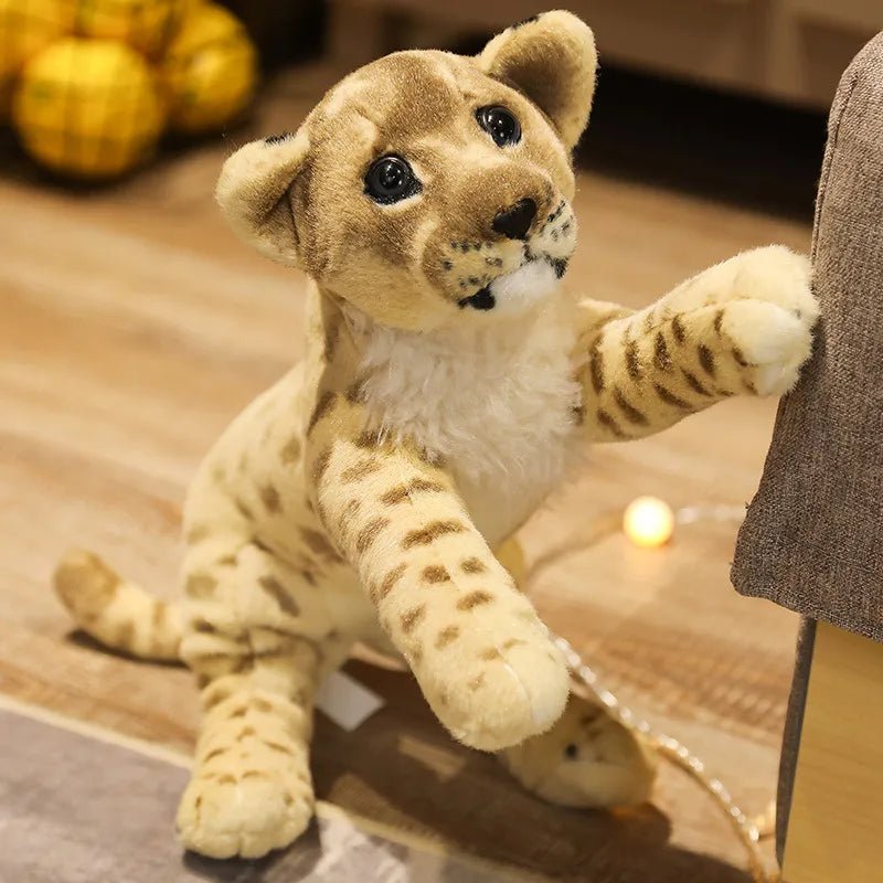 Roaring with Realism: Simulation Lion, Tiger, and Leopard Plush Toys