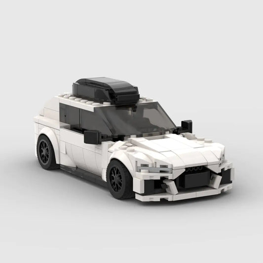 RS6 Racing Sports Car Vehicle Building Blocks Brick - The Little Big Store