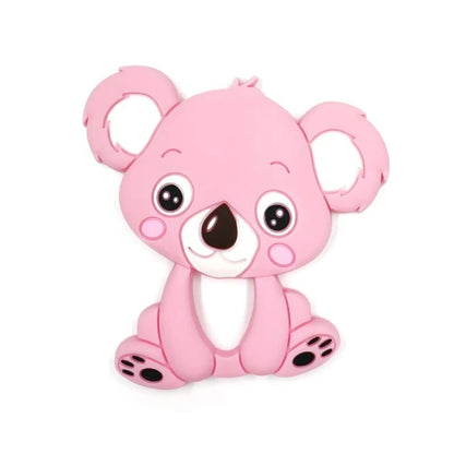 Silicone Giraffe Baby Teether: The Perfect Animal Teething Toy for Newborns - Care, Comfort, and Fun in One! - The Little Big Store