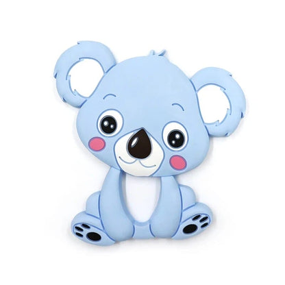 Silicone Giraffe Baby Teether: The Perfect Animal Teething Toy for Newborns - Care, Comfort, and Fun in One! - The Little Big Store