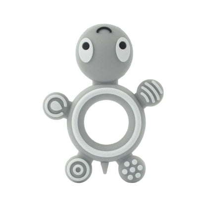 Silicone Giraffe Baby Teether: The Perfect Animal Teething Toy for Newborns - Care, Comfort, and Fun in One! - The Little Big Store