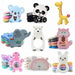 Silicone Giraffe Baby Teether: The Perfect Animal Teething Toy for Newborns - Care, Comfort, and Fun in One! - The Little Big Store