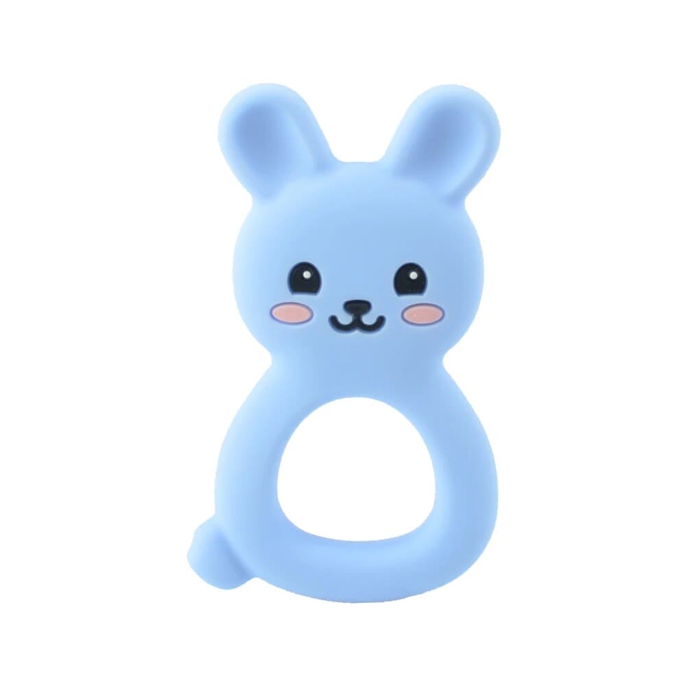 Silicone Giraffe Baby Teether: The Perfect Animal Teething Toy for Newborns - Care, Comfort, and Fun in One! - The Little Big Store