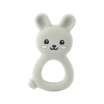Silicone Giraffe Baby Teether: The Perfect Animal Teething Toy for Newborns - Care, Comfort, and Fun in One! - The Little Big Store