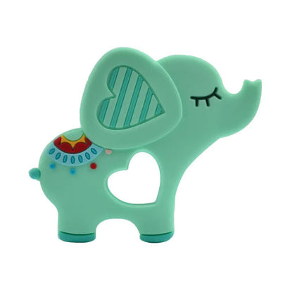 Silicone Giraffe Baby Teether: The Perfect Animal Teething Toy for Newborns - Care, Comfort, and Fun in One! - The Little Big Store