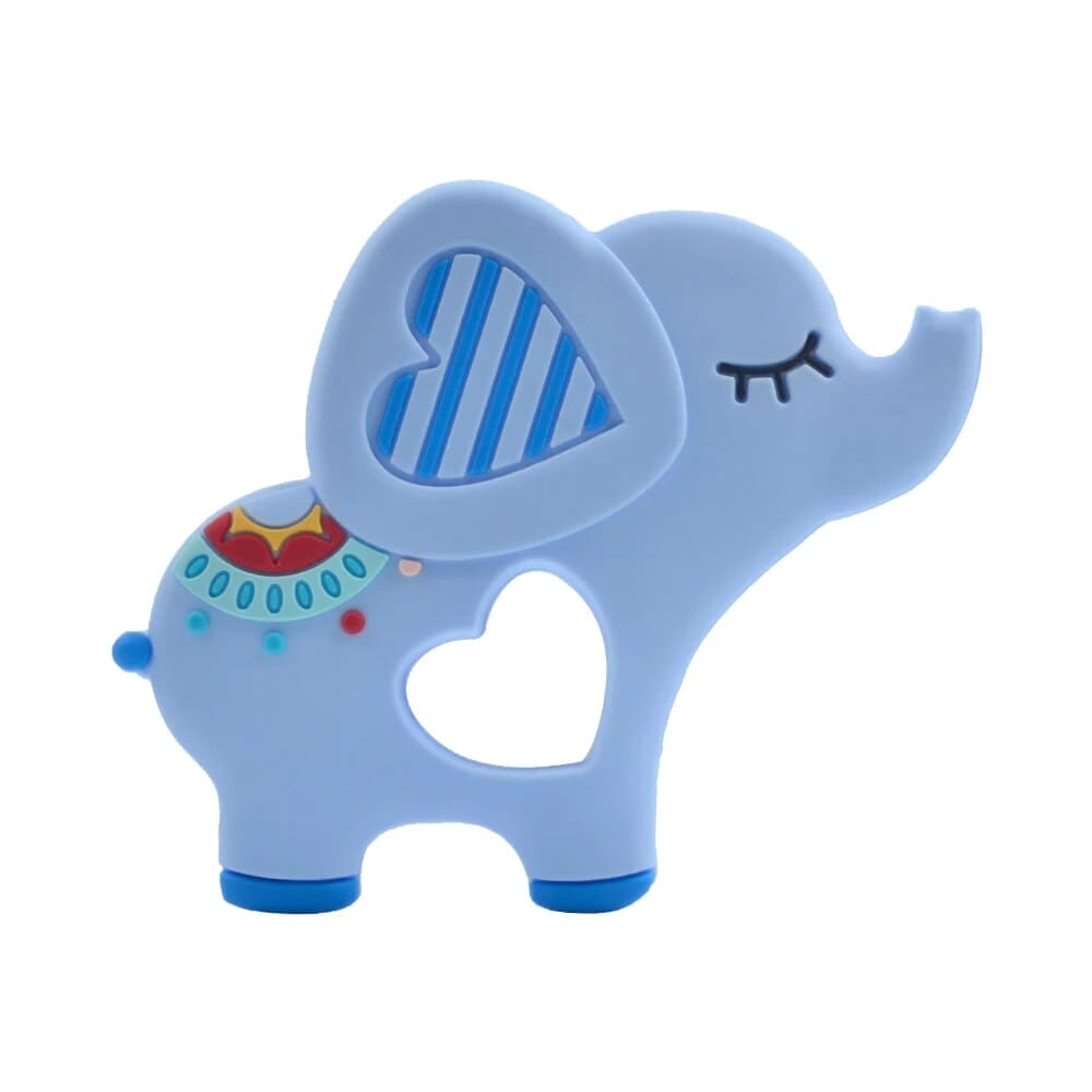 Silicone Giraffe Baby Teether: The Perfect Animal Teething Toy for Newborns - Care, Comfort, and Fun in One! - The Little Big Store
