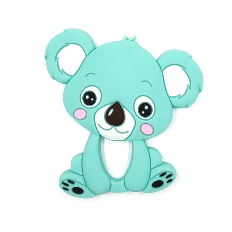 Silicone Giraffe Baby Teether: The Perfect Animal Teething Toy for Newborns - Care, Comfort, and Fun in One! - The Little Big Store