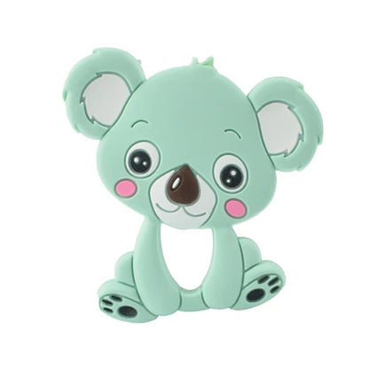 Silicone Giraffe Baby Teether: The Perfect Animal Teething Toy for Newborns - Care, Comfort, and Fun in One! - The Little Big Store